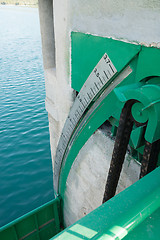 Image showing Water gauge 