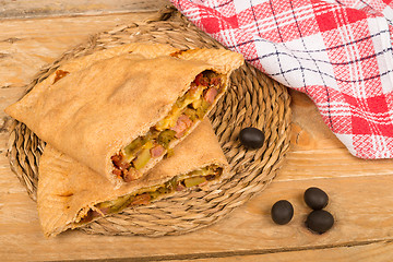 Image showing Calzone