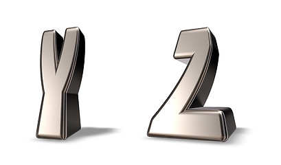 Image showing letters yz