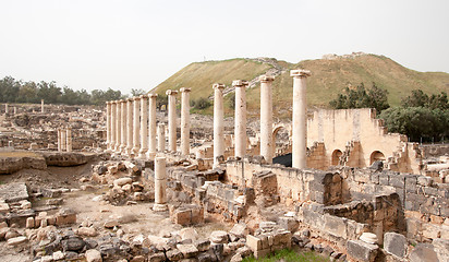 Image showing Ancient ruins in Israel travel