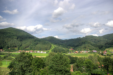 Image showing Black forest landscapes in germany