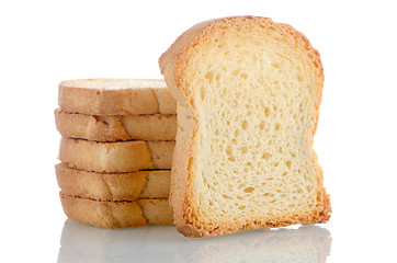 Image showing Golden brown toast