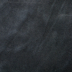 Image showing Grey leather texture closeup