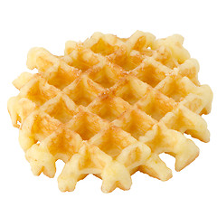 Image showing Crisp waffle