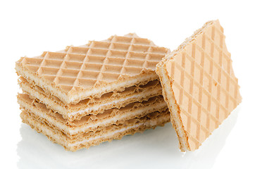 Image showing Vanilla wafers