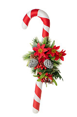 Image showing Christmas cane