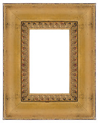 Image showing Golden frame