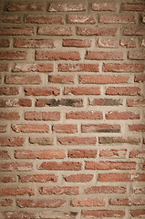 Image showing Old brick wall 