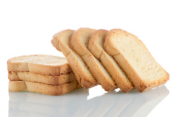 Image showing Golden brown toast