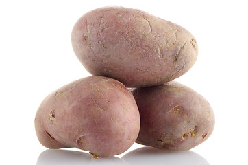 Image showing Red potatoes