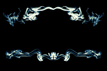 Image showing Abstract smoke frame