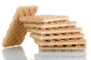 Image showing Vanilla wafers