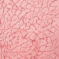 Image showing Pink leather texture closeup