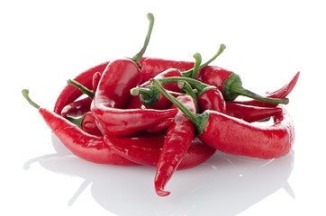 Image showing Red hot peppers