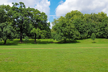 Image showing Kensington gardens London