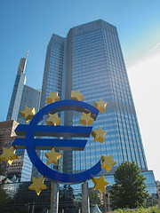 Image showing European Central Bank in Frankfurt