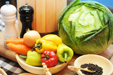 Image showing fresh vegetables