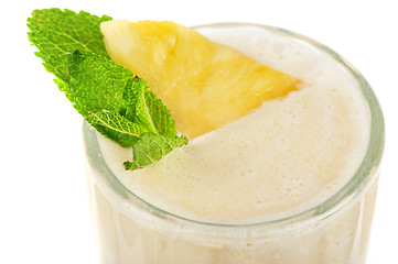 Image showing pineapple milk cocktail