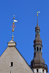 Image showing windvane in old Tallinn