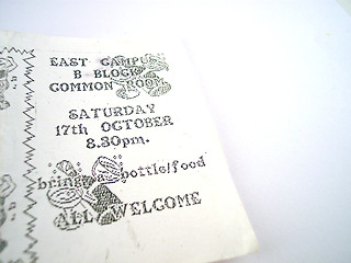 Image showing party invitation