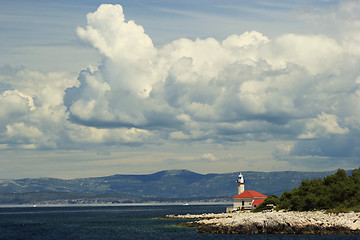 Image showing Lighthouse on Brac island Croatia