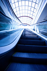 Image showing Escalator