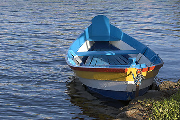 Image showing Colorful boat