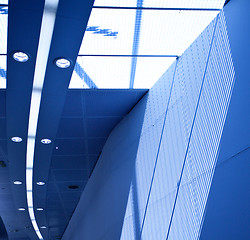 Image showing interior with skylight