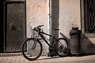 Image showing old bicycle