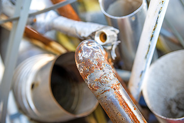 Image showing metal waste container