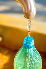 Image showing mineral water fountain