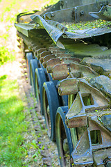 Image showing German tank of the second world war