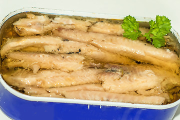 Image showing Sardines in a can