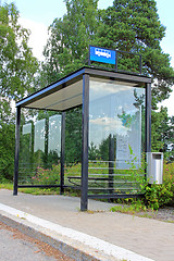 Image showing Urban Bus Stop Shelter