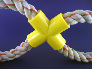 Image showing two handled pulling rope