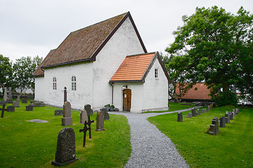 Image showing Old Norwegian church 2