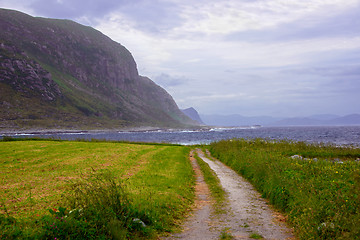 Image showing Coastal landscape