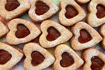 Image showing cookie hearts