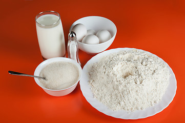 Image showing Baking ingredients