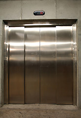 Image showing elevator door