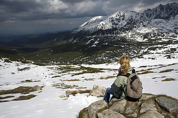 Image showing In the mountains