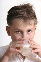 Image showing Drink your milk