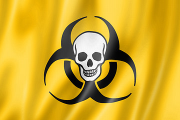 Image showing Biohazard death flag