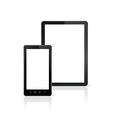 Image showing mobile phone and digital tablet pc