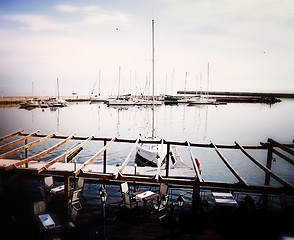 Image showing Sailing boats