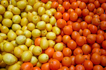 Image showing Oranges and Lemons