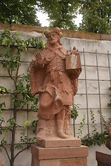 Image showing Einhardus Statue Kloster Seligenstadt