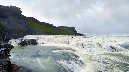 Image showing Gullfoss waterfall in Iceland