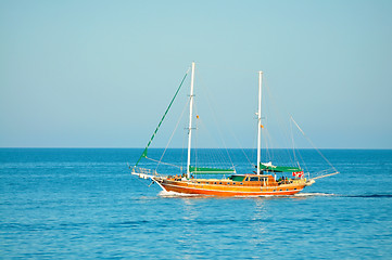 Image showing sea boat