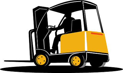 Image showing forklift truck